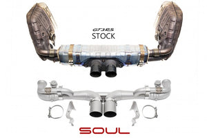 Porsche 991 GT3 / 911R Modular Competition Exhaust Package (Valved)