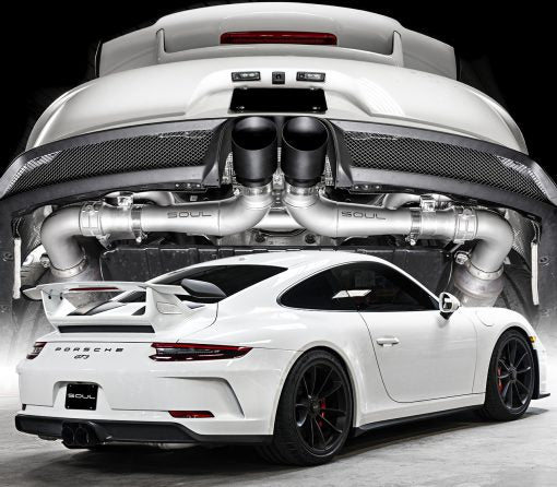 Porsche 991 GT3 / 911R Center Muffler Bypass Exhaust