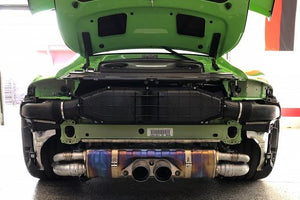 Porsche 991 GT3 / 911R Valved Side Muffler Bypass Pipes