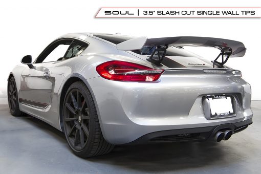 Porsche 987.2 / 981 Boxster / Cayman Bolt-On X-Pipe With Tips